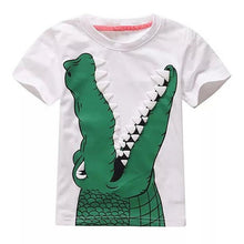 Load image into Gallery viewer, Boys Tops Summer 2017 Novelty Children T shirts Boys Clothes Kids Tee Shirt Fille Cotton Animal Pattern Print Baby Boy Clothing
