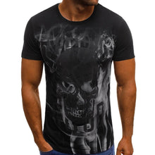 Load image into Gallery viewer, Men Printing Letters Tees Shirt Short Sleeve T Shirt Blouse